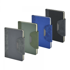 2445 Yeşil 15 x 21 Termo Deri Defter