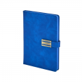 2448 Mavi 15 x 21 Termo Deri Defter