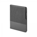 2450 Gri 15 x 21 Termo Deri Defter