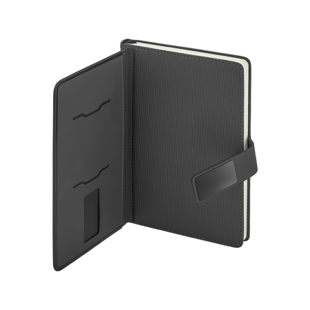 2452 Gri 15 x 21 Termo Deri Defter