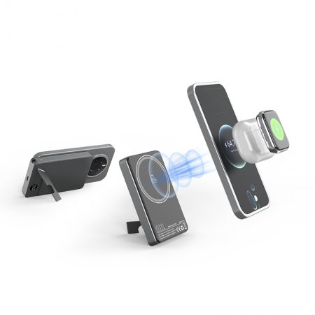 PB-4021 Gri 10.000 mAh MagSafe Powerbank