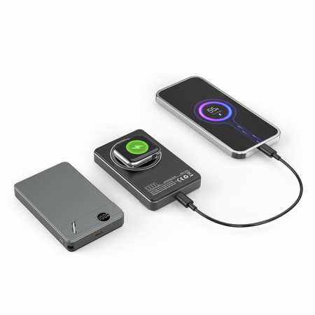 PB-4021 Siyah 10.000 mAh MagSafe Powerbank