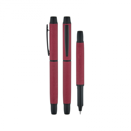 1257-R Kırmızı Metal Roller Kalem