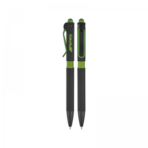 1360 Yeşil Metal Tükenmez Touchpen Kalem